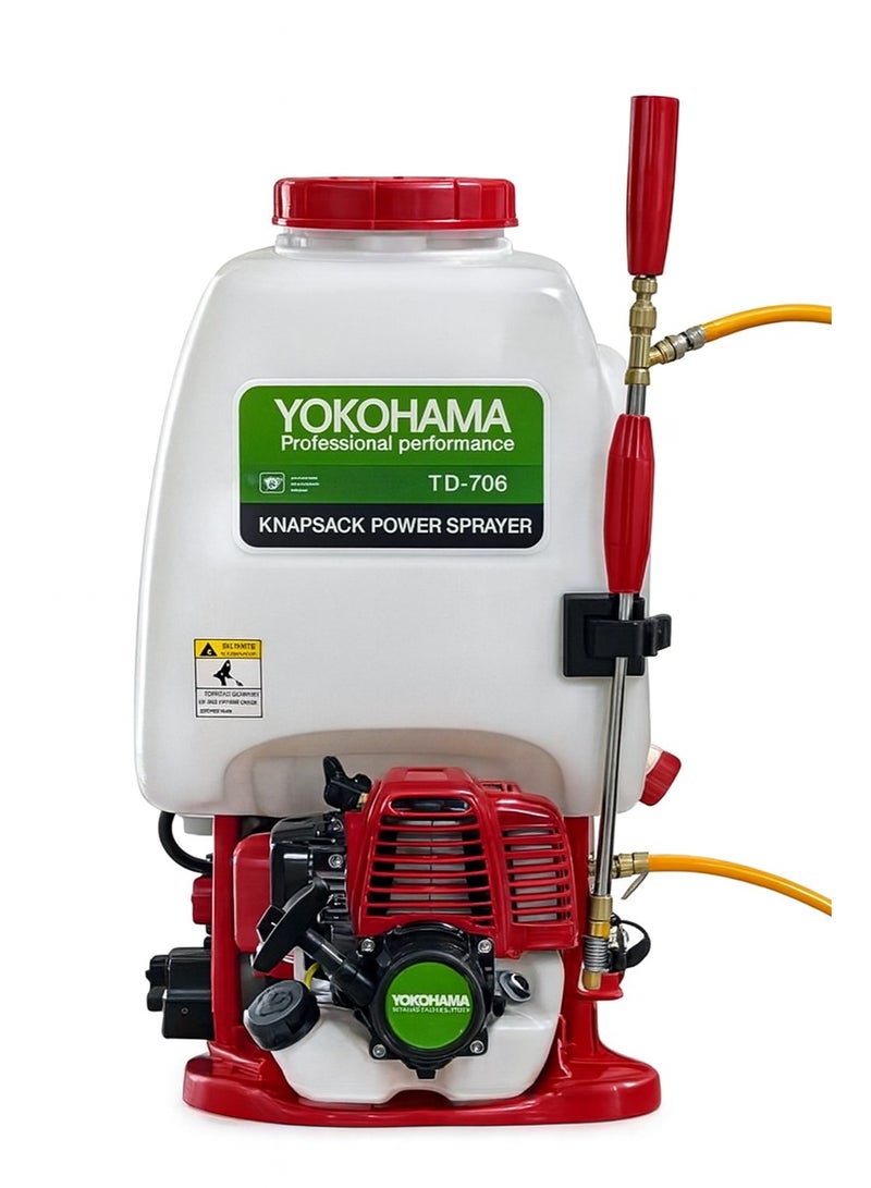 Yokohama مرش بنزين ظهري صيني – موديل